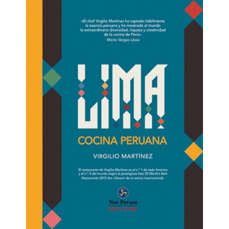 Lima Cocina Peruana - Virgilio Martinez - Ed. Neo Person - EL INTI - Tu Tienda Peruana