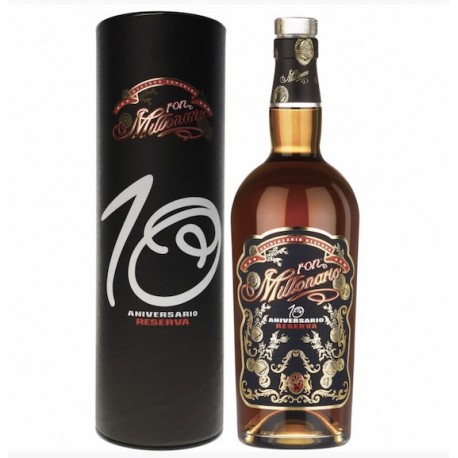 Ron Millonario 10 Aniversario Reserva 40° 70cl - EL INTI - Tu Tienda Peruana