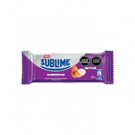 Chocolate Sublime Almendras Nestlé 50g