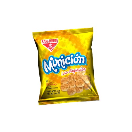 Munición Galletas de Vainilla San Jorge 55g - EL INTI - Tu Tienda Peruana