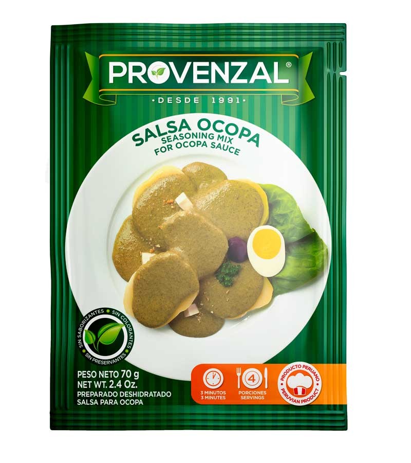 Salsa Ocopa Provenzal 70g Preparar El Inti Todas Las Recetas Peruanas