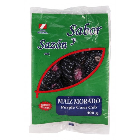 Maíz morado Sabor y Sazón 400g - Caja de 24