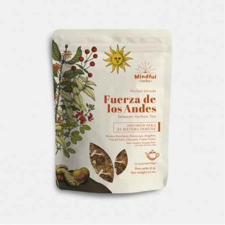 Infusión Fuerza de los Andes Mindful 60g