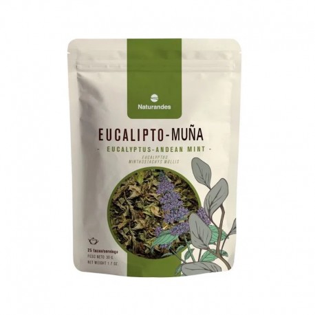 Eucalipto & Muña en Hojas secas Naturandes 30g