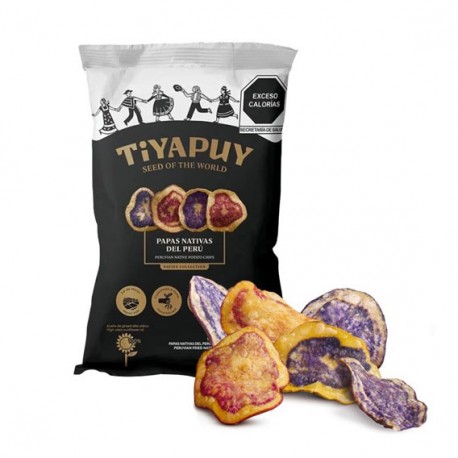 Papas fritas Nativas del Perú Tiyapuy 160g