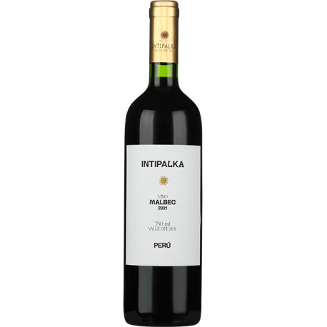 Vino Tinto Valle del Sol Malbec Intipalka 13,5° 75cl - Caja de 6