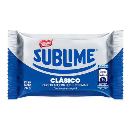 Chocolate Sublime Clásico Nestlé 26g