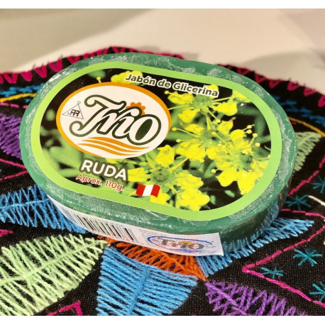 Jabón Esotérico peruano de Ruda Trio 110g