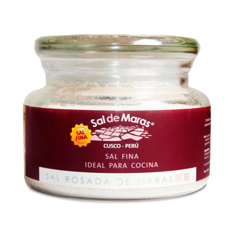 Sal de Maras Grano fino Maras Gourmet Frasco 400g