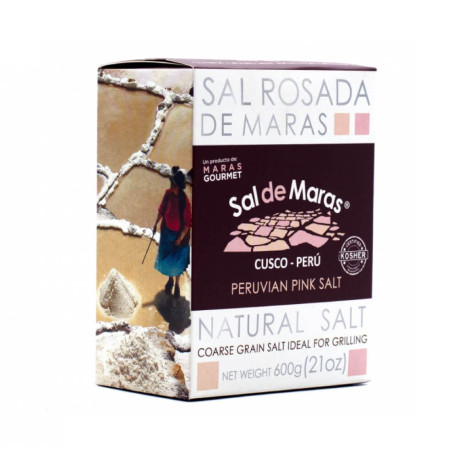 Sal Rosada de Maras Grano Grueso Maras Gourmet 600g