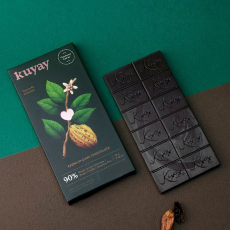 Chocolate peruano Oscuro 90% Kuyay 70g - EL INTI - Tu Tienda Peruana