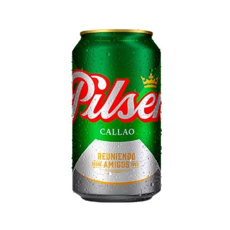 Cerveza Pilsen Callao 5° en Lata 355ml