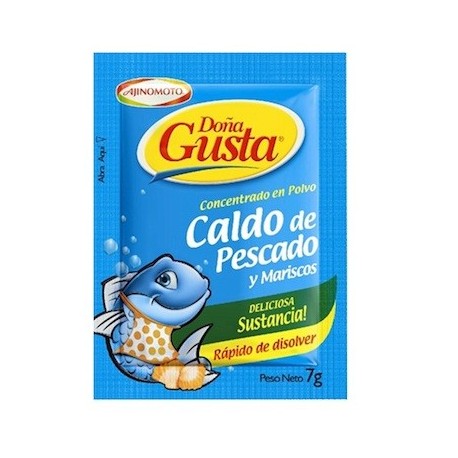 Doña Gusta Caldo de Pescado en Polvo AjiNoMoto 7g